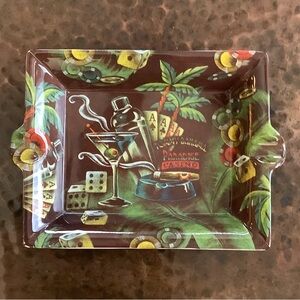 Tommy Bahama 2007 PARADISE CASINO CIGAR ASHTRAY CERAMIC limited addition